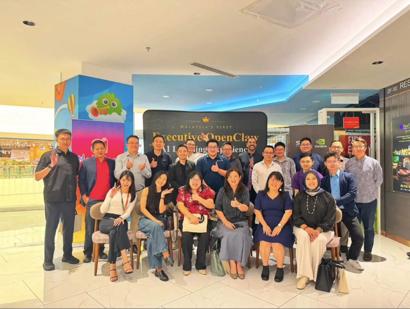 Malaysia's first Executive OpenClaw AI Learning Experience — a CXO AI Club session