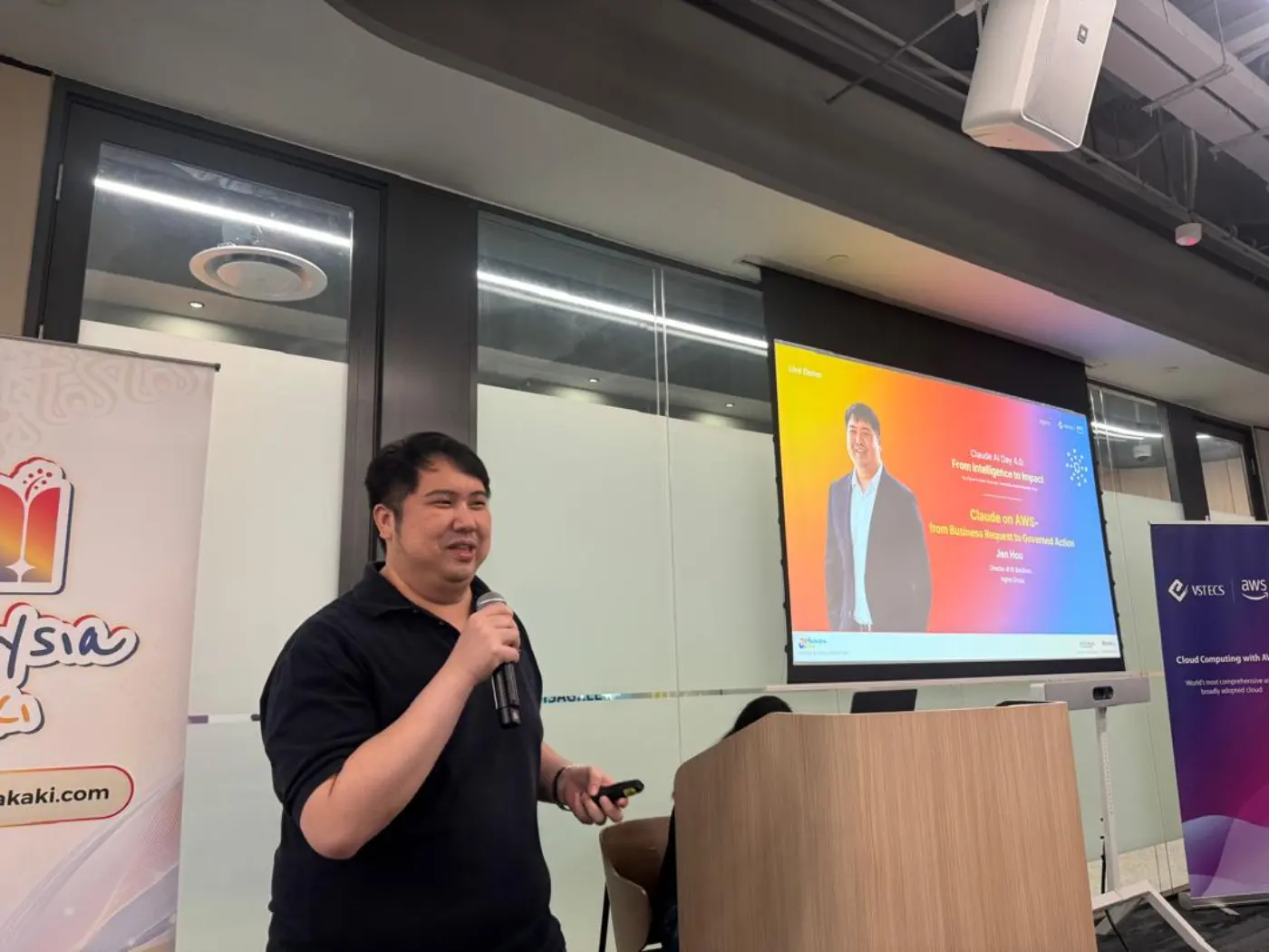 Keynote session at Claude AI Day 4.0 at AWS Malaysia