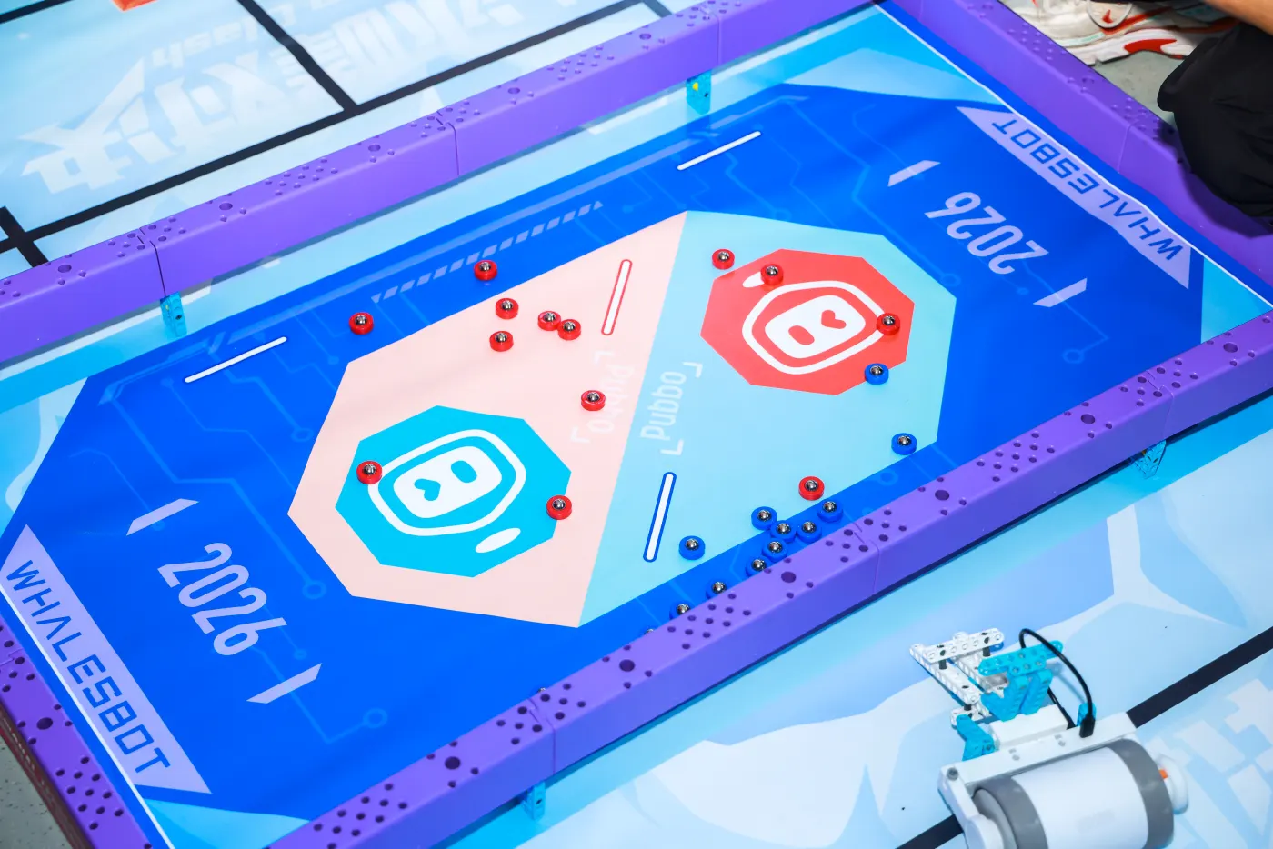 Competition arena for the 2026 AI robotics challenge