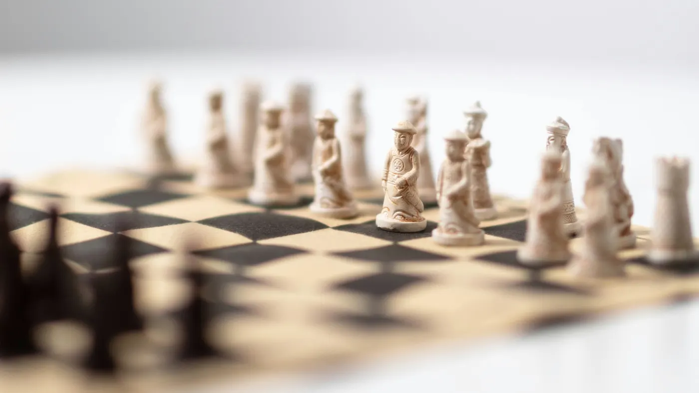 A game of chess.